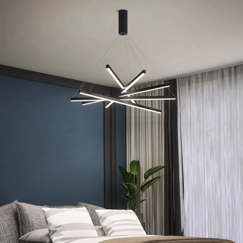 Pendant Light - Modern Stair Chandelier Nordic Luxury LED Ceiling Lamp for Living Room Indoor Light SW-36210567 - SWEET-LIGHTS