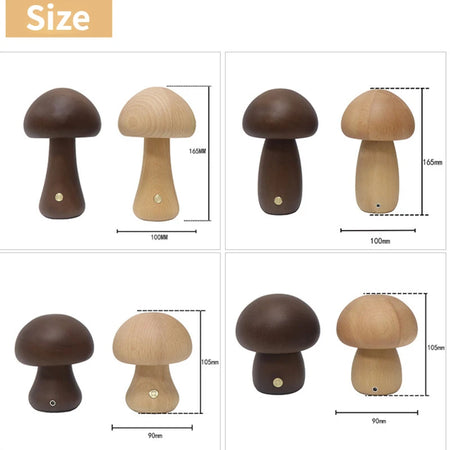 Table Lamp - INS LED Night Light Touch Switch Mushroom Lamp SW-36210457 - SWEET-LIGHTS