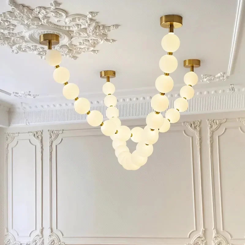 Pendant Light - Nordic Beads LED Chandelier for Home Decor SW-36210478 - SWEET-LIGHTS