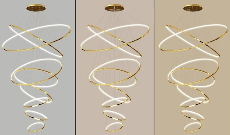Chandelier - Modern Home Decor LED Pendant Light for Staircase SW-36210346 - SWEET-LIGHTS