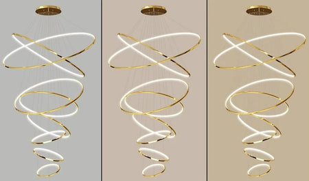 Chandelier - Modern Home Decor LED Pendant Light for Staircase SW-36210346 - SWEET-LIGHTS