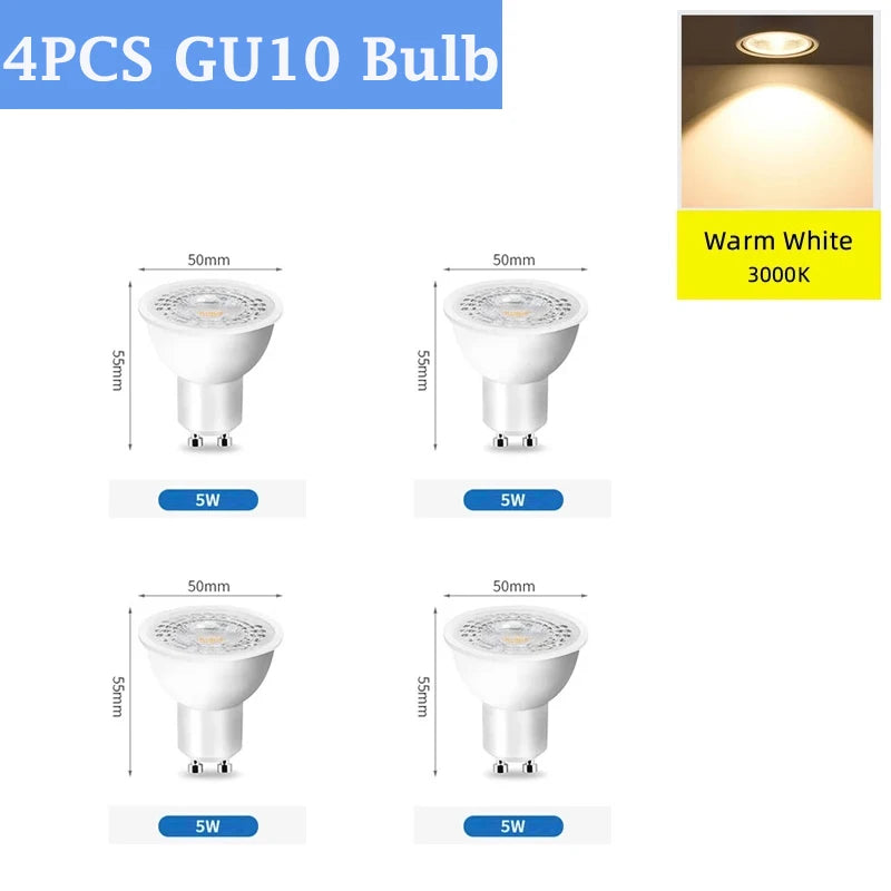 Spotlight - LED Ceiling Spotlights Replaceable Bulb Pendant Lamps Kitchen Decor Indoor Lighting SW-36210478 - SWEET-LIGHTS