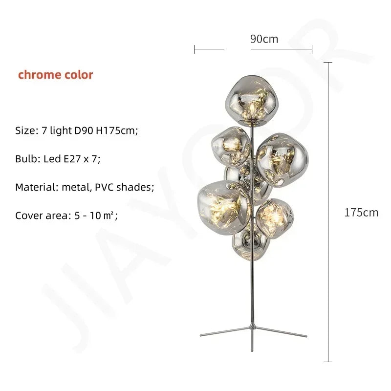 Floor Lamp - Nordic Designer's Light Luxury Lava Large Sofa Side Fixture SW-36210345 - SWEET-LIGHTS