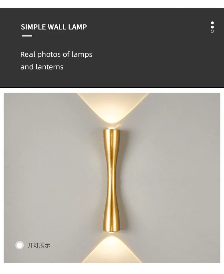Wall Light - Led Wall Lamp IP65 Waterproof A85-265V 6W 12W SW-36210345 - SWEET-LIGHTS