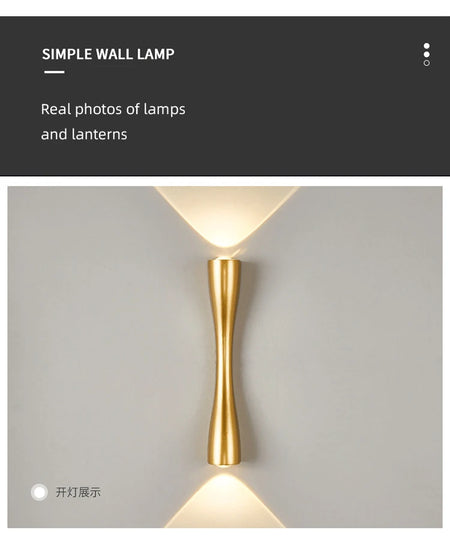 Wall Light - Led Wall Lamp IP65 Waterproof A85-265V 6W 12W SW-36210345 - SWEET-LIGHTS
