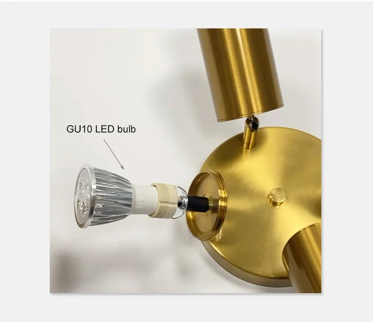 Ceiling Light - Modern GU10 LED Study Ceiling Fixture Adjustable SW-36210345 - SWEET-LIGHTS