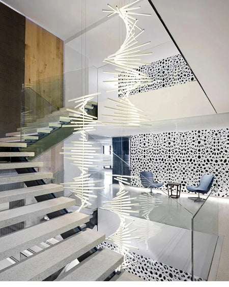 Pendant Light - Luxury Creative Fishbone Chandelier LED Home Decor SW-36210457 - SWEET-LIGHTS