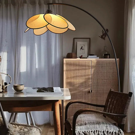 Floor Lamp - Knitting Rattan LED Lighting Nightlight for Living Room and Bedroom SW-36210346 - SWEET-LIGHTS