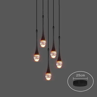 Pendant Light - Modern Bubble Crystal Indoor Hanging Lamp For Dining Room Bedroom Cafe SW-36210003 - SWEET-LIGHTS