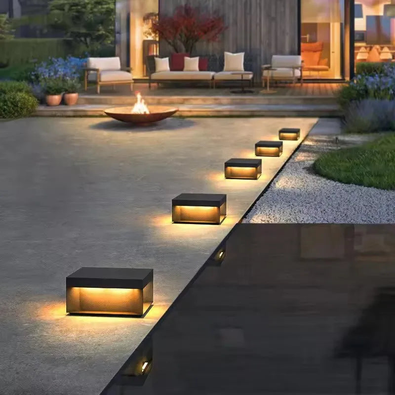 Outdoor Light - Solar Pillar Light Waterproof Garden Lights SW-36210345 - SWEET-LIGHTS