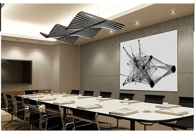 Pendant Light - Luxury Creative Fishbone Chandelier LED Home Decor SW-36210457 - SWEET-LIGHTS