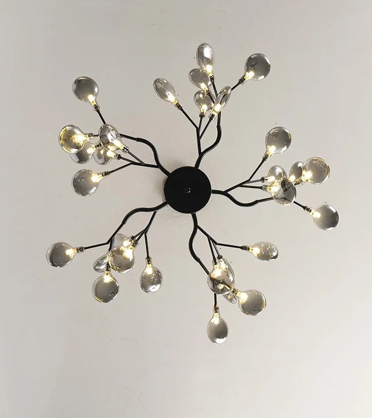 Pendant Light - Nordic G4 Led Chandelier Modern Branch Gold Black SW-36210678 - SWEET-LIGHTS
