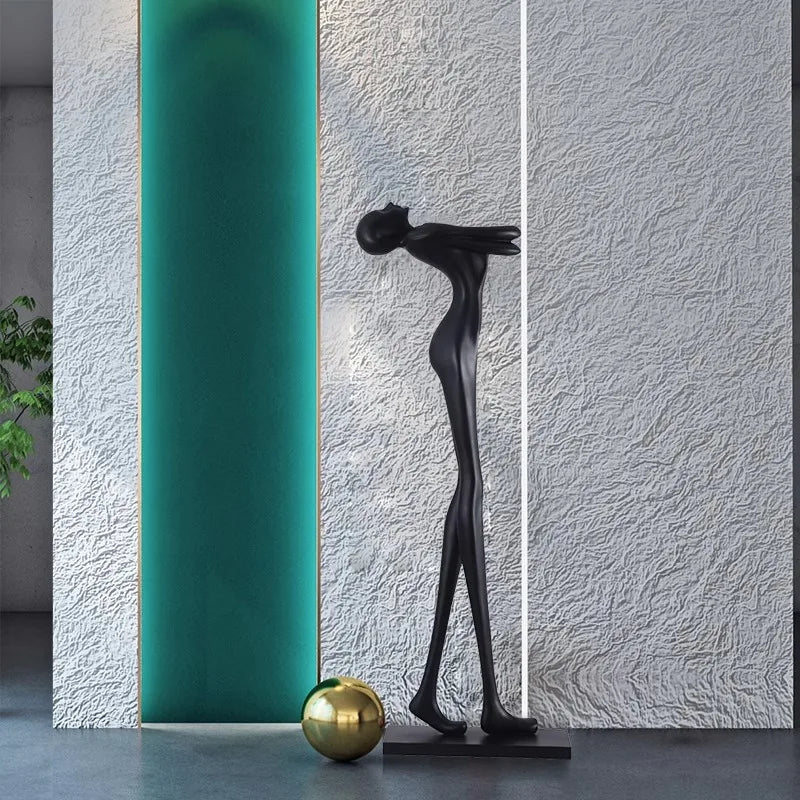 Floor Lamp - Humanoid Art Sculpture Ball Creative Designer SW-36210348 - SWEET-LIGHTS