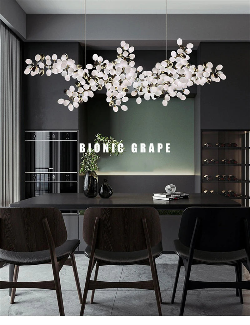 Chandelier - Nordic Luxury Grapes Bunch Hanging Lamp for Dining Room Living Room Decor SW-36210456 - SWEET-LIGHTS
