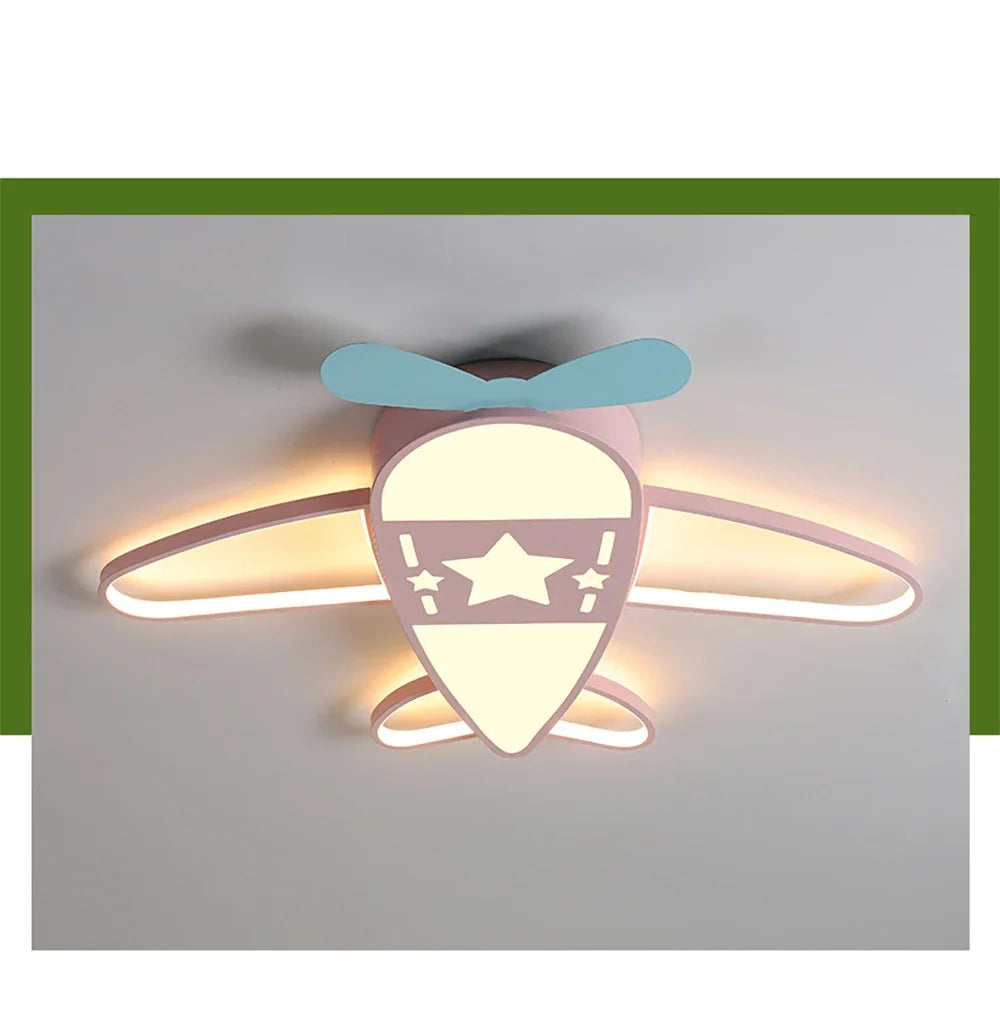Children Lighting - Modern Airplane Led Ceiling Lights Children Cartoon Creative Lamp for Kids Room Indoor Lighting SW-36210234 - SWEET-LIGHTS