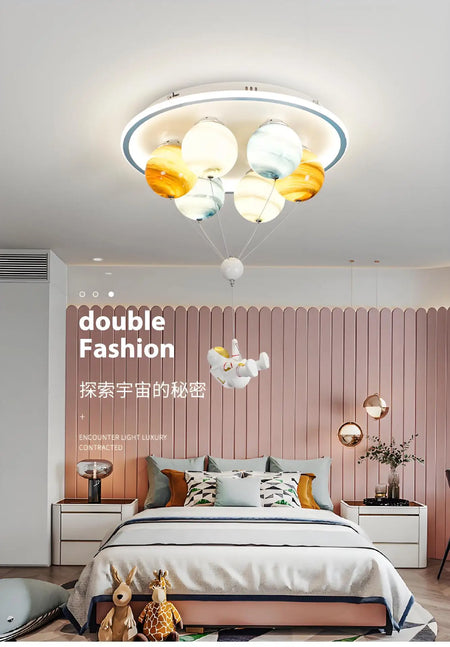 Children Lighting - Modern Astronaut LED Ceiling Light for Kids Room Decor SW-36210438 - SWEET-LIGHTS