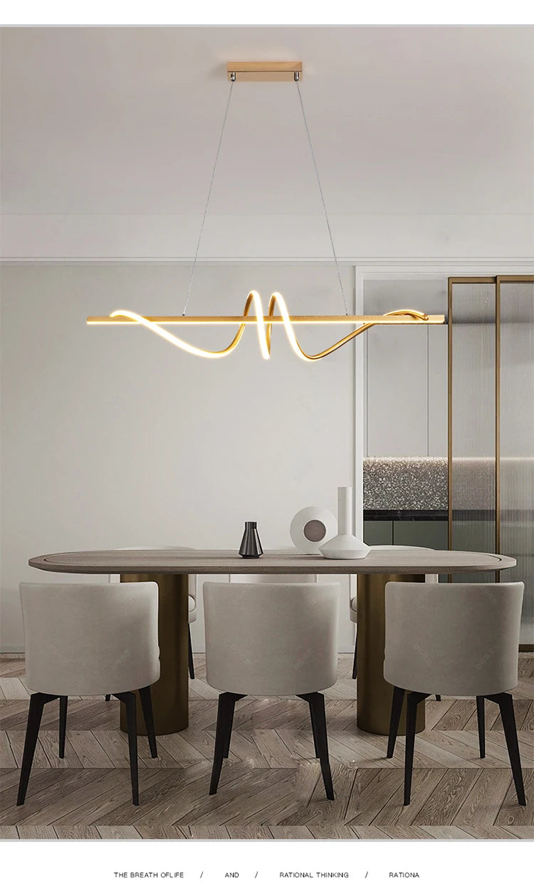 Pendant Light - Modern LED Living Room Hanging Lamp for Dining Table Kitchen Office Home Decor Minimalist SW-36210347 - SWEET-LIGHTS