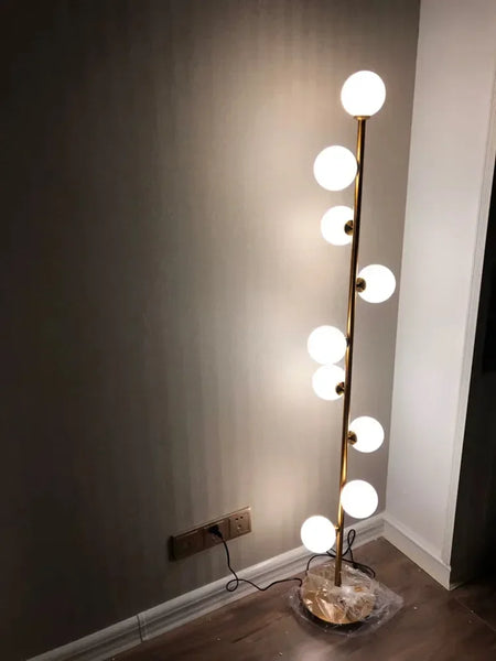 Floor Lamp - Modern LED Living Room Bedside Lamp Glass Ball Nordic Bedroom SW-36210123 - SWEET-LIGHTS