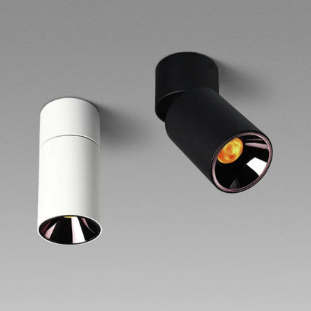 Spotlight - Rotating 355 ° Folding Surface Mounted Spot Light with No Opening Exquisite Ceiling COB Tube Light SW-36210789 - SWEET-LIGHTS