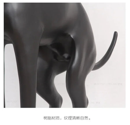 Floor Lamp - Resin Big Dog Cloth Cover Nordic Design SW-36210567 - SWEET-LIGHTS