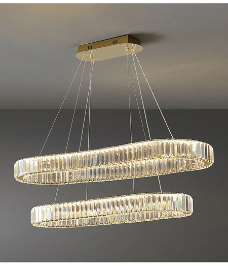 Pendant Light - Led Luxury Crystal Ceiling Pendant Lamp for Living Room and Dining SW-36210347 - SWEET-LIGHTS