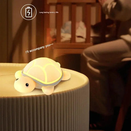 Children Lighting - Led Turtle Night Light Cute Silicone Lamp Touch Nightlight Children Sleep Light Room Decor Gift SW-36210458 - SWEET-LIGHTS