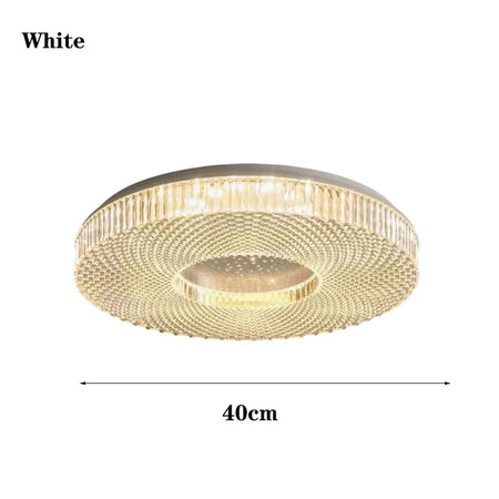 Ceiling Light - Remote Control Minimalist LED Round Chandelier For Living Room Bedroom Dining Study Lights Ceiling Lustre SW-36210789 - SWEET-LIGHTS