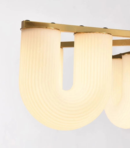 Pendant Light - Vintage Glass Luxury U Shaped Light for Dining Room and Kitchen SW-36210458 - SWEET-LIGHTS