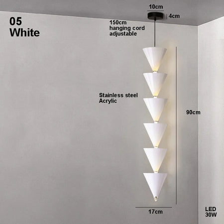 Pendant Light - Scandinavian Simple Style Bedroom Chandelier SW-36210458 - SWEET-LIGHTS