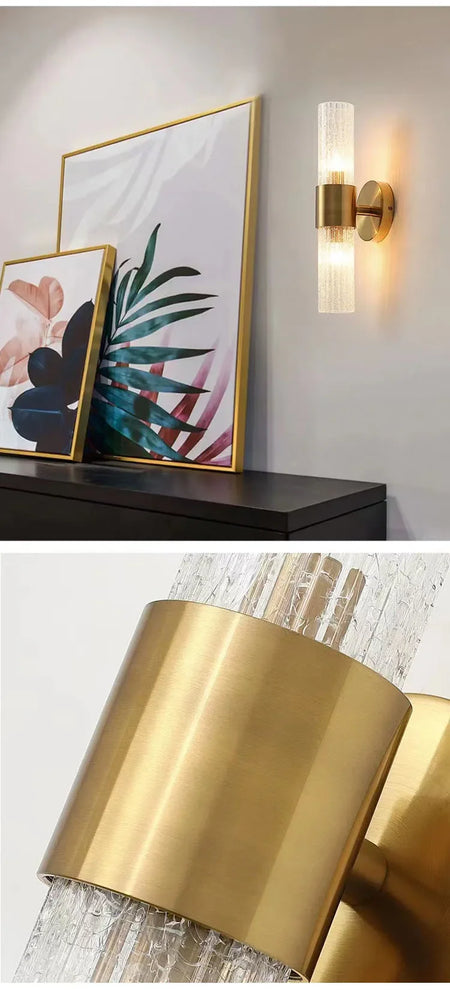 Wall Light - Luxury Morden Crystal Wall Lamp with LED Bulbs for Bedroom Living Room Indoor Lighting Fixture SW-36210456 - SWEET-LIGHTS