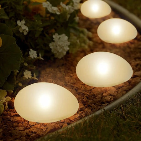Outdoor Light - Solar Powered Pebble Stone Lamp for Garden SW-36210345 - SWEET-LIGHTS