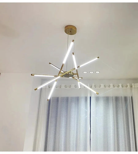 Pendant Light - Nordic Geometry Restaurant Chandelier LED Remote SW-36210789 - SWEET-LIGHTS
