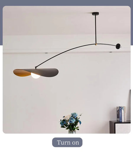 Pendant Light - Myrna Mobile Nordic Long Arm Lamp Black Gold SW-36210457 - SWEET-LIGHTS