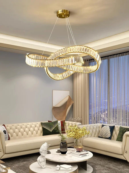 Pendant Light - Modern Home Decoration Crystal Chandelier Living Room Lamp Dining Table Pendant Lights SW-36210567 - SWEET-LIGHTS