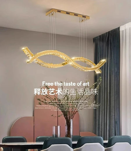 Pendant Light - Modern Crystal Indoor Lighting for Living Room SW-36210457 - SWEET-LIGHTS