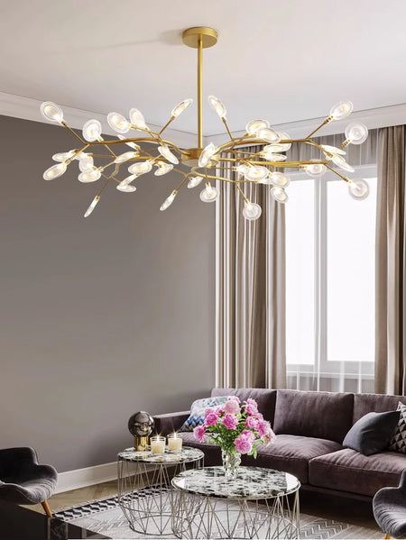 Pendant Light - Nordic G4 Led Chandelier Modern Branch Gold Black SW-36210678 - SWEET-LIGHTS