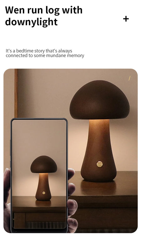Table Lamp - INS LED Night Light Touch Switch Mushroom Lamp SW-36210457 - SWEET-LIGHTS