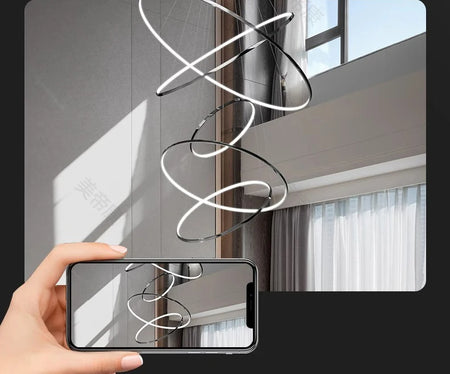 Chandelier - Modern Home Decor LED Pendant Light for Staircase SW-36210346 - SWEET-LIGHTS