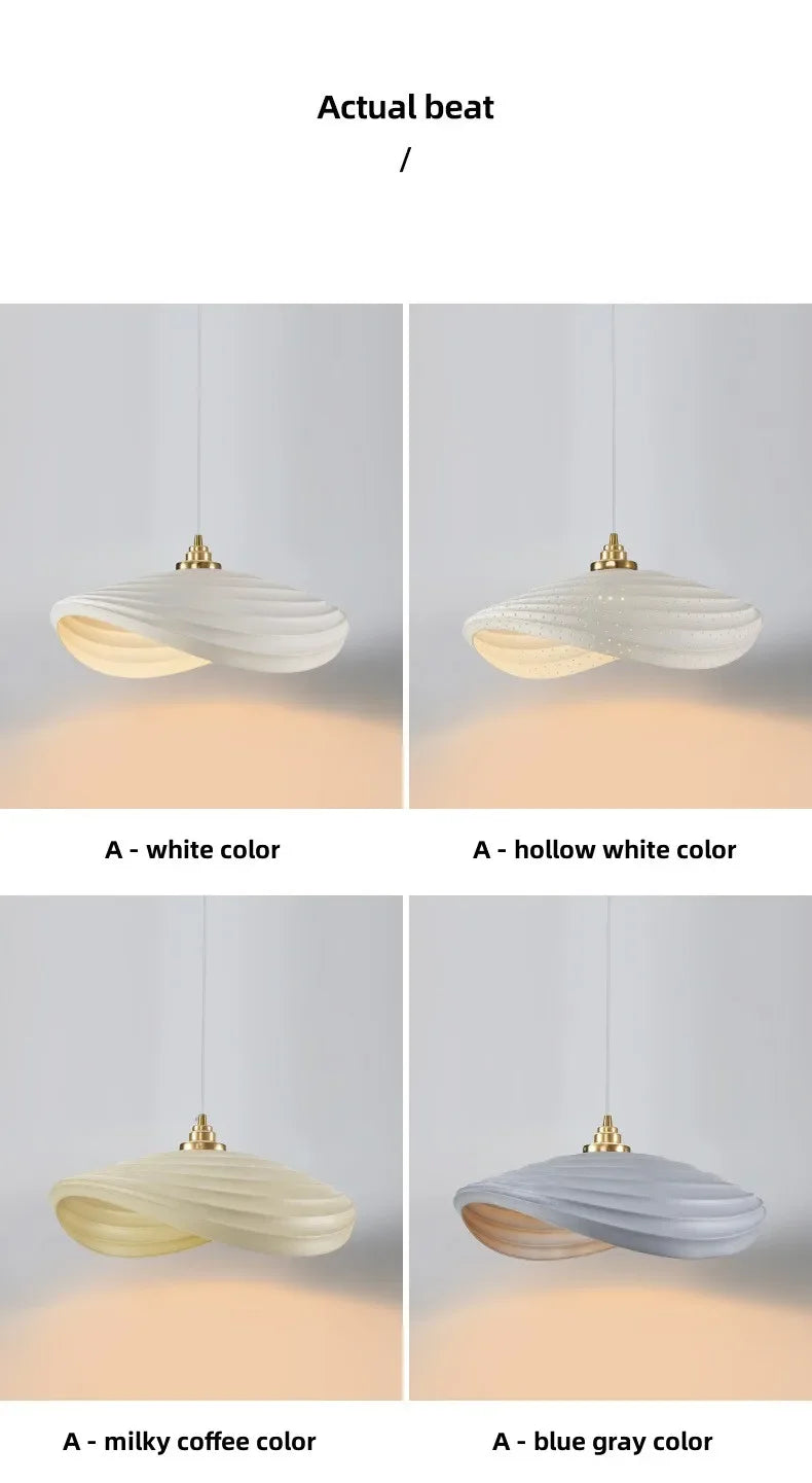 Pendant Light - Modern Minimalism E27 LED Resin Lamp Fixtures SW-36210678 - SWEET-LIGHTS