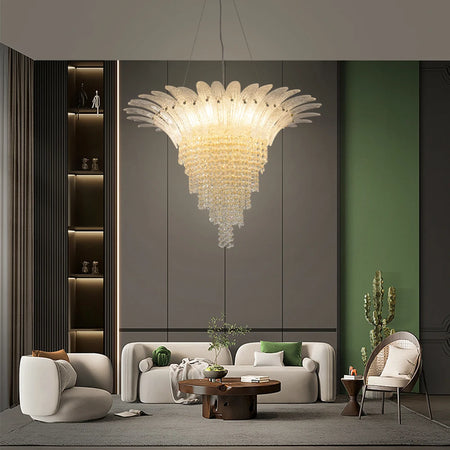 Chandelier - French Designer Crystal Chandelier Adjustable Height SW-36210345 - SWEET-LIGHTS