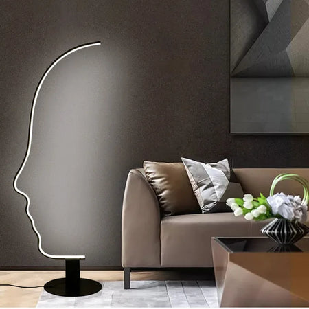 Floor Lamp - New Modern Human Face LED Decor Light SW-36210345 - SWEET-LIGHTS