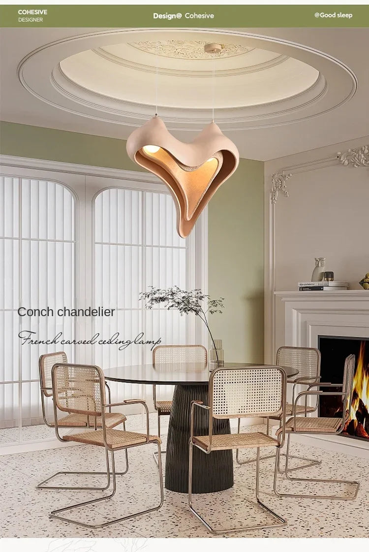 Pendant Light - French Medieval Conch Chandelier Modern Design SW-36210456 - SWEET-LIGHTS