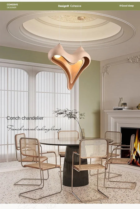 Pendant Light - French Medieval Conch Chandelier Modern Design SW-36210456 - SWEET-LIGHTS