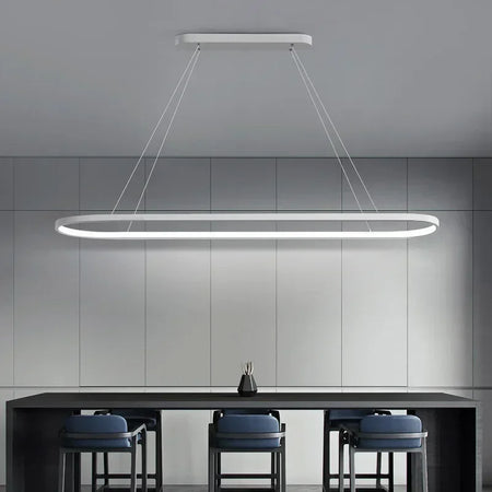 Pendant Light - Modern LED 70/90cm Elliptical Lamp SW-36210789 - SWEET-LIGHTS