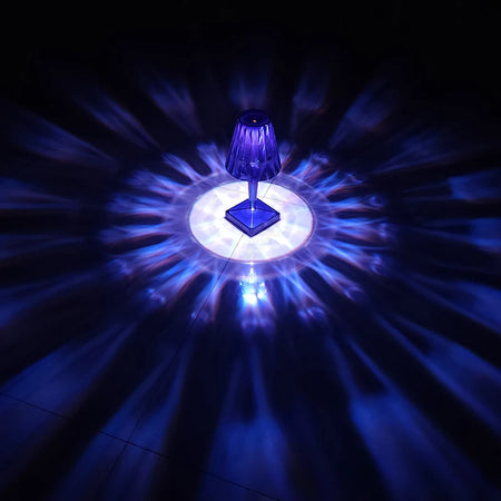Table Lamp - LED Acrylic Diamond Crystal Decorative Desk Lamp USB Charging Touch Nightlight SW-36210457 - SWEET-LIGHTS