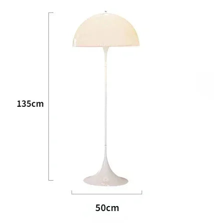 Floor Lamp - Danish Designer Cream White LED Mushroom Style SW-36210345 - SWEET-LIGHTS