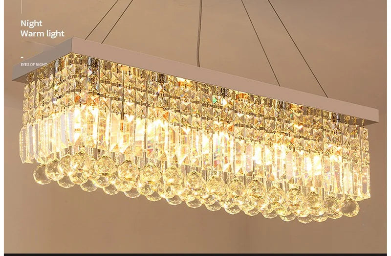 Pendant Light - LED Crystal Chandelier Modern Dining Lamp SW-36210923 - SWEET-LIGHTS