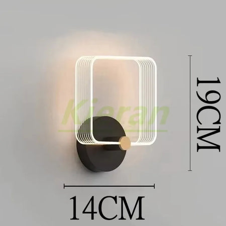 Wall Light - Nordic Modern Simple Butterfly LED Wall Lamps Living Room Study Decoration Square Circle SW-36210578 - SWEET-LIGHTS