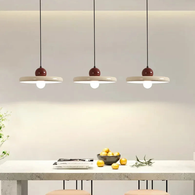 Pendant Light - Nordic Cream Style Flying Saucer 20/30cm SW-36210457 - SWEET-LIGHTS