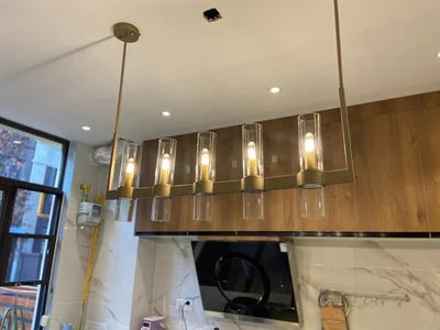 Pendant Light - Retro American Chrome Black Gold LED Chandelier Lighting Fixtures For Foyer SW-36210458 - SWEET-LIGHTS